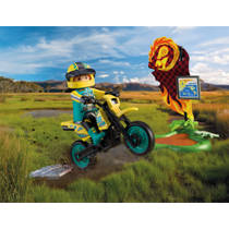 PLAYMOBIL Cars offroad motorfiets 72065 productafbeelding 4