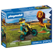PLAYMOBIL Cars offroad motorfiets 72065 productafbeelding 3