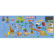 PLAYMOBIL Animals & Friends dierentuin: wildernis klimpark 72070 productafbeelding 3