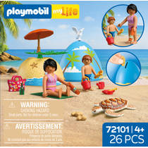 PLAYMOBIL Ei strandvakantie 72101 productafbeelding 5