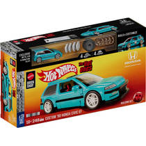 Mattel Hot Wheels Custom '90 Honda Civic EF bouwset productafbeelding 2