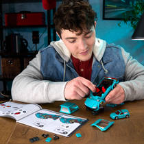 Mattel Hot Wheels Custom '90 Honda Civic EF bouwset productafbeelding 5