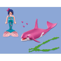 PLAYMOBIL orka met zeemeermin 72106 productafbeelding 3
