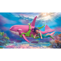 PLAYMOBIL orka met zeemeermin 72106 productafbeelding 2