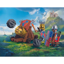 PLAYMOBIL Knights ridders met kanon 72115 productafbeelding 2