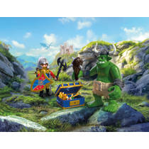 PLAYMOBIL Knights trol met schat van leeuwenridder 72116 productafbeelding 4