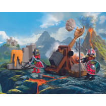 PLAYMOBIL Knights drakenridder katapult 72117 productafbeelding 2