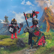 PLAYMOBIL Knights drakenridder leider 72118 productafbeelding 2