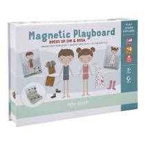 Little Dutch magnetisch houten speelbord Jim en Rosa
