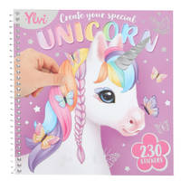Ylvi Create Your Special Unicorn Dress Me Up stickerboek productafbeelding 3