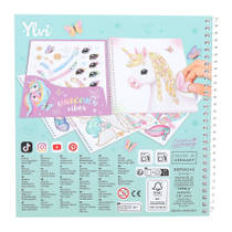 Ylvi Create Your Special Unicorn Dress Me Up stickerboek productafbeelding 4