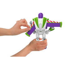 Disney Pixar Toy Story 5 actiefiguur Buzz Lightyear met uitklapbare vleugels - 30 cm productafbeelding 5