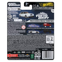 Hot Wheels Fast & Furious Mercedes Benz 500EL - 1:64 productafbeelding 2