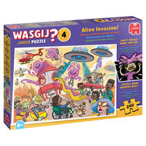 Jumbo Wasgij Junior puzzel Invasie van buitenaardse wezens - 240 stukjes