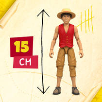 One Piece Monkey D. Luffy actiefiguur productafbeelding 3