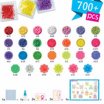 Aquabeads neon gekke monsters set productafbeelding 2