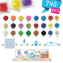 Aquabeads Stitch sleutelhanger kralenset productafbeelding 3