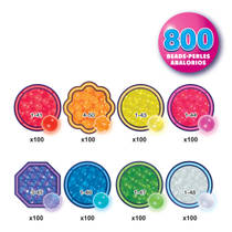 Aquabeads navulling neonkleuren productafbeelding 2