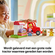 LEGO DUPLO Peppa Pig tractor en marktkraam 10468 productafbeelding 10