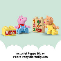 LEGO DUPLO Peppa Pig tractor en marktkraam 10468 productafbeelding 9