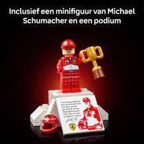 LEGO Icons F1 Ferrari F2004 & Michael Schumacher 11375 productafbeelding 10