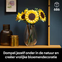 LEGO Botanicals boeket met zonnebloemen 11502 productafbeelding 7
