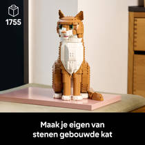 LEGO Ideas oranje kat 21376 productafbeelding 2