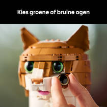 LEGO Ideas oranje kat 21376 productafbeelding 3