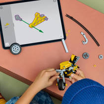 LEGO Technic gele motor 42225 productafbeelding 4