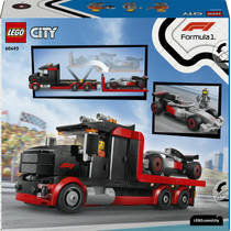 LEGO City F1 displaytruck met Audi F1 racewagen 60493 productafbeelding 6