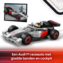 LEGO City F1 displaytruck met Audi F1 racewagen 60493 productafbeelding 10