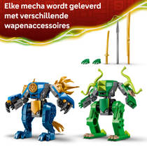 LEGO NINJAGO Jay's drakenmechastrijd 71853 productafbeelding 8