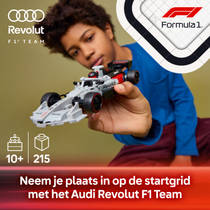 LEGO Speed Champions Audi Revolut F1 Team R26 racewagen 77259 productafbeelding 2