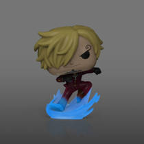 Funko Pop! figuur One Piece Sanji Raid Suit glow in the dark productafbeelding 3