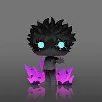 Funko Pop! figuur Mob Psycho 100 Mob glow in the dark productafbeelding 3