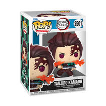 Funko Pop! figuur Demon Slayer Tanjiro Kamado Fire Breathing productafbeelding 2