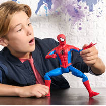 Marvel Spider-Man Titan Series actiefiguur Blue Classic productafbeelding 2