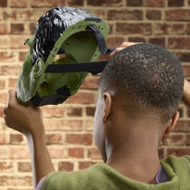 Marvel Studios Spider-Man Brand New Day Savage Hulk elektronisch masker productafbeelding 3