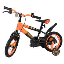 Volare Strike kinderfiets - 12 inch - zwart/oranje productafbeelding 2