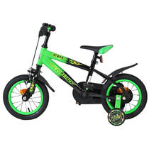 Volare Strike kinderfiets - 12 inch - zwart/groen productafbeelding 9