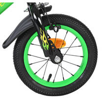 Volare Strike kinderfiets - 12 inch - zwart/groen productafbeelding 8