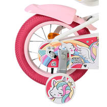 Volare Unicorn kinderfiets - 12 inch - wit productafbeelding 7