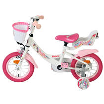 Volare Unicorn kinderfiets - 12 inch - wit productafbeelding 10