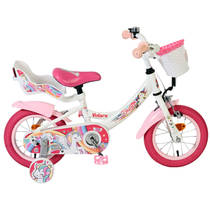 Volare Unicorn kinderfiets - 12 inch - wit productafbeelding 9