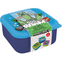 Minecraft snack boxes set 3-delig productafbeelding 2