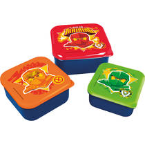 LEGO NINJAGO snack boxes set 3-delig