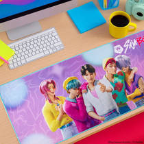 KPop Demon Hunters Saja Boys XL bureaumat productafbeelding 5