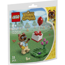 LEGO Animal Crossing Tom Nook met vliegend cadeautje 30731