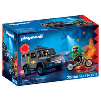 PLAYMOBIL City Action SWAT tactisch voertuig 72066 productafbeelding 2