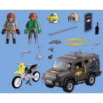PLAYMOBIL City Action SWAT tactisch voertuig 72066 productafbeelding 3